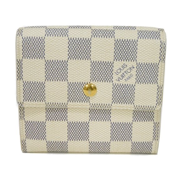Louis Vuitton Handbags - LOUIS VUITTON White Damier Wallet